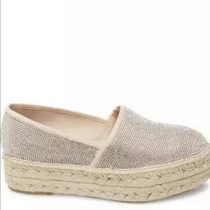 SOLD NIB Steve Madden Alexia Espadrille Crystal Size 5